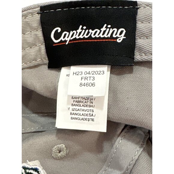 Florida Gaters adjustable back tan ball cap NEW With Damage - Picture 7 of 7